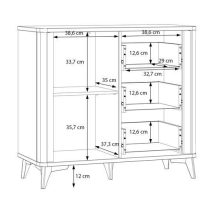 שידת מגירות Diamond Small – תמונה 3