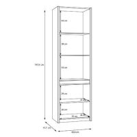 ארון תצוגה Oak Squere Big – תמונה 3