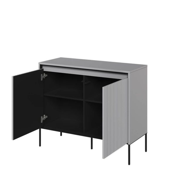 ⁦שידה עם 2 דלתות ותאורה <br> Tresso 02⁩ – תמונה ⁦3⁩